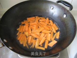 芹菜炒猪肝的做法步骤：6