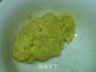 葱花火腿司康的做法步骤：8