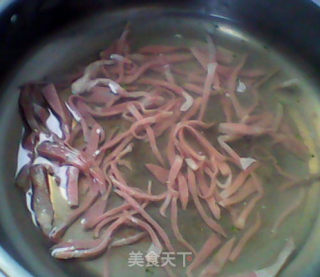 美味小炒——西兰花炒火腿肉的做法步骤：9