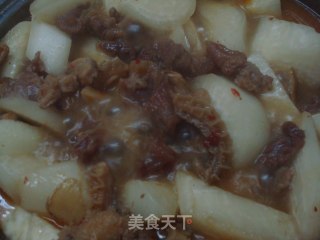 萝卜牛腩的做法步骤：5