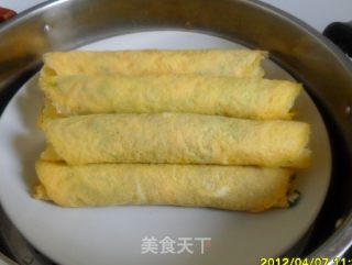 蒸蛋卷的做法步骤：18