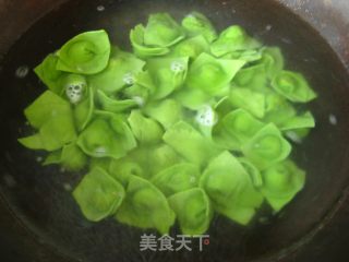 翡翠馄炖的做法步骤：13