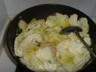 白菜炖冻豆腐的做法步骤：5