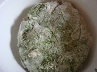 艾草肉包的做法步骤：3