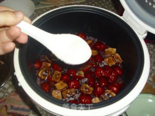 血糯米粥饭的做法步骤：5
