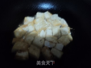 小葱炒豆腐的做法步骤：4