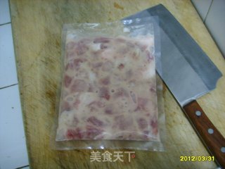 溜肉段的做法步骤：2