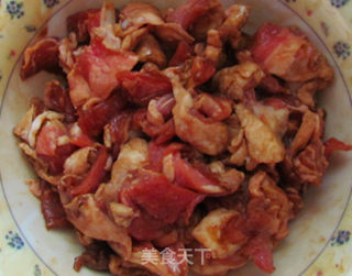 过油肉拌面的做法步骤：2