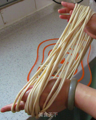 过油肉拌面的做法步骤：12