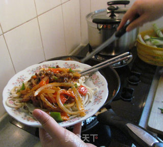 过油肉拌面的做法步骤：15