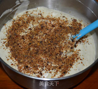 香蕉核桃戚风蛋糕的做法步骤：11