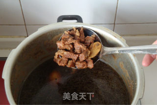 私房牛肉+面的做法步骤：2