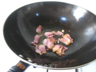 爱上土豆丝的姊妹--香葱腊肉土豆片的做法步骤：5