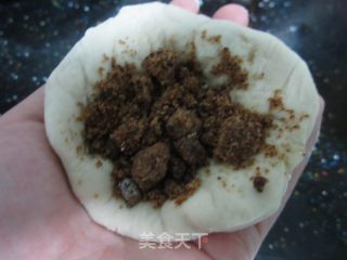 红糖酥油饼的做法步骤：2