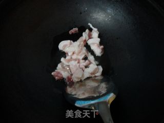 莴苣炒肉的做法步骤：2