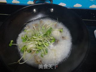 鱼丸花蛤白果面的做法步骤：5