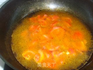 浓浓的鸡蛋柿子汤的做法步骤：3