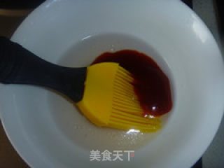 蜜汁葱香烤肉的做法步骤：5