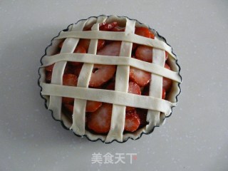 鲜草莓派（6寸派盘）的做法步骤：7