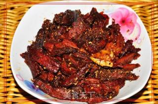 麻辣牛肉干的做法步骤：7
