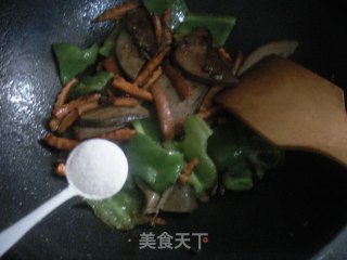爆炒猪肝的做法步骤：9