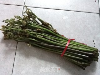 酸辣山芽菜的做法步骤：1