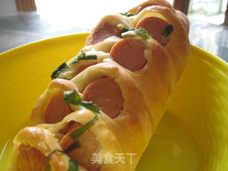 花样香肠面包的做法步骤：11