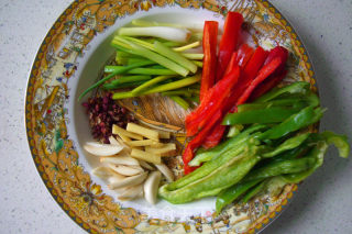 蕨菜炒回锅肉的做法步骤：4