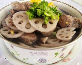 速食排骨藕汤的做法步骤：5