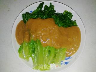 生生相吸-花生腐乳酱拌生菜的做法步骤：7