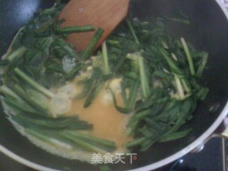 韭菜炒蛋的做法步骤：3