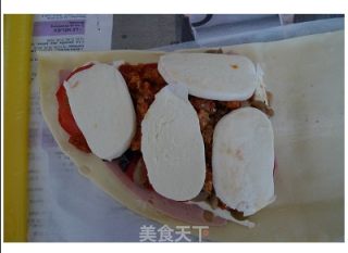 番茄金枪鱼酥派的做法步骤：8