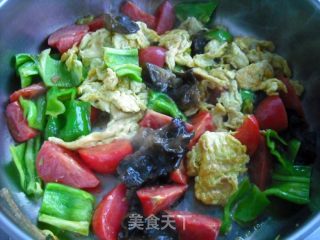 鸡蛋小炒的做法步骤：9