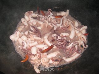 葱烤鱿鱼的做法步骤：5