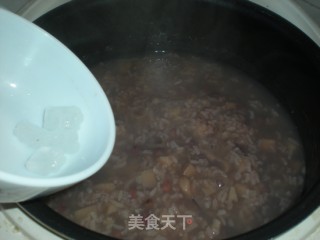 红豆糯藕粥的做法步骤：13