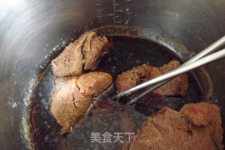 葱香扒肉条的做法步骤：1