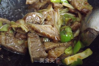 葱香扒肉条的做法步骤：8