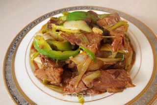葱香扒肉条的做法步骤：9