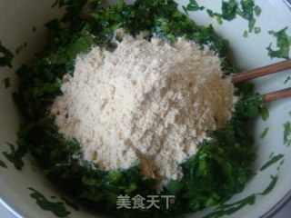 菠菜饼的做法步骤：4