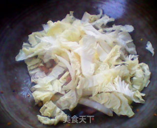 嫩白菜炒火腿的做法步骤：14