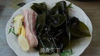 五花肉炒海带的做法步骤：1