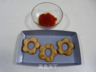 梅花山药饼的做法步骤：7