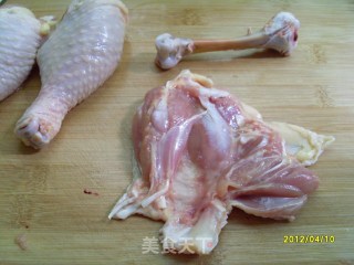 香嫩辣椒鸡肉卷的做法步骤：3