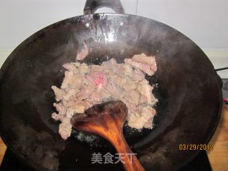杭椒牛柳的做法步骤：3