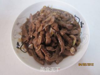 黑椒牛柳的做法步骤：11