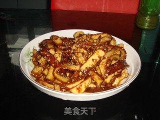 麻辣豆干的做法步骤：9