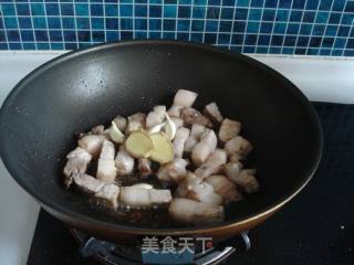 荷叶饼夹梅菜烧肉的做法步骤：6
