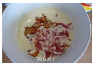 法式咸派—洛林蛋奶火腿挞 quiche lorraine的做法步骤：7