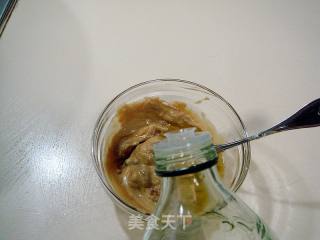 芥末酱拌萝卜叶的做法步骤：3