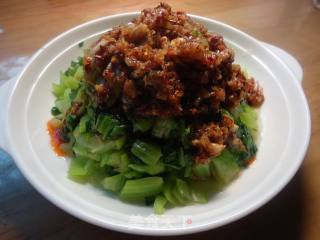 炝拌小油菜的做法步骤：9